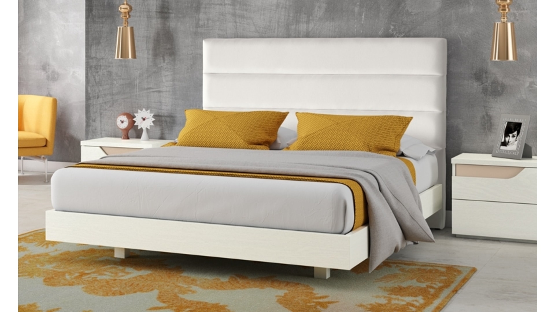 CJ Decor Cama curve